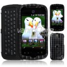 Black Checkers Design Hard 2-Pc Snap On Faceplate Case for myTouch Slide (T-Mobile)