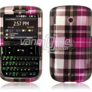 Pink Plaid Design Hard Case for HTC Ozone XV6175 (Verizon Wireless)