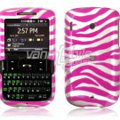 Pink/Silver Design Hard Case for HTC Ozone XV6175 (Verizon Wireless)