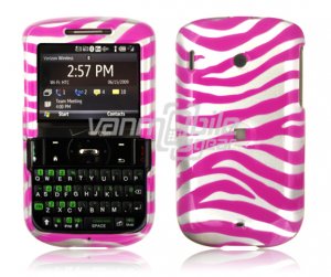 Pink/Silver Design Hard Case for HTC Ozone XV6175 (Verizon Wireless)