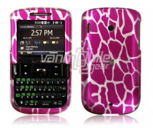 Pink Giraffe Design Hard Case for HTC Ozone XV6175 (Verizon Wireless)