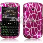 Pink Giraffe Design Hard Case for HTC Ozone XV6175 (Verizon Wireless)