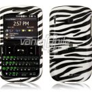 Black/White Zebra Design Hard Case for HTC Ozone XV6175 (Verizon Wireless)