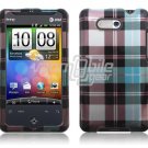 TURQUOISE DESIGN CASING HOUSING for HTC ARIA PHONE