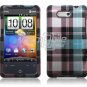 TURQUOISE DESIGN CASING HOUSING for HTC ARIA PHONE