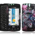 KOI FISH DESIGN ARMOR SHIELD CASE for LG ALLY PHONE