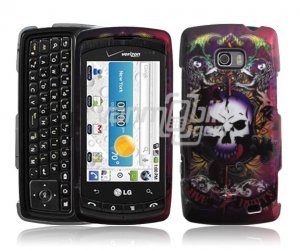 LION SKULL DESIGN HARD CASE COVER for LG ALLY PHONE
