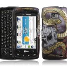 SNAKE SKULL HARD DESIGN CASE COVER for LG ALLY PHONE