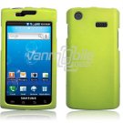 NEON GREEN HARD PLASTIC SKIN CASE for SAMSUNG CAPTIVATE PHONE