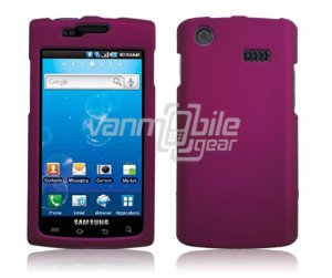 PINK HARD PLASTIC SKIN CASE for SAMSUNG CAPTIVATE PHONE