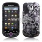 BLACK SILVER SKULL CASING HOUSING for SAMSUNG INTERCEPT