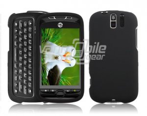 BLACK PREMIUM 2-PC HARD CASE COVER for MYTOUCH SLIDE 3G