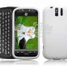 WHITE PREMIUM HARD SNAP ON CASE for MYTOUCH SLIDE
