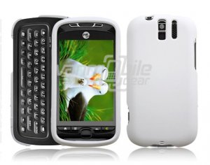 WHITE PREMIUM HARD SNAP ON CASE for MYTOUCH SLIDE