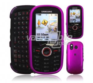 HOT PINK FACE PLATE SHIELD CASE 4 SAMSUNG INTENSITY 450