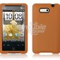 ORANGE SOFT SILICON CASE COVER for HTC ARIA PHONE SKIN