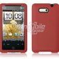 RED SILICON CASE COVER for HTC ARIA PHONE SKIN