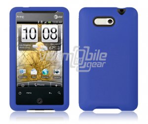 DEJA BLUE SILICON CASE COVER for HTC ARIA PHONE SKIN
