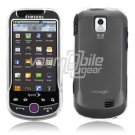 CLEAR HARD 2-PC RUBBERIZE PLASTIC CASE fr SAM INTERCEPT