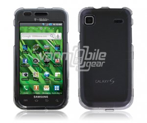 CLEAR HARD 2-PC CASE COVER for SAMSUNG VIBRANT T959 959