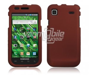 DARK RED HARD 2-PC CASE COVER for SAMSUNG VIBRANT T959 959
