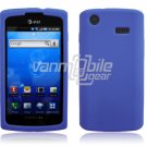 BLUE SOFT SILICON SKIN CASE for SAMSUNG CAPTIVATE ATT