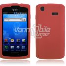 RED SOFT SILICON SKIN CASE for SAMSUNG CAPTIVATE ATT