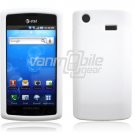 WHITE FV SOFT SILICON SKIN CASE for SAMSUNG CAPTIVATE ATT