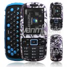 BLACK SKULLS CASE COVER for SAMSUNG GRAVITY 3