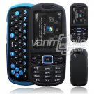 BLACK HARD 2-PC CASE COVER for SAMSUNG GRAVITY 3 PHONE