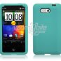 TURQUOISE SILICON CASE COVER for HTC ARIA PHONE SKIN