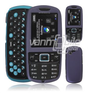 LAVENDAR PURPLE HARD 2-PC CASE COVER for SAMSUNG GRAVITY 3 PHONE