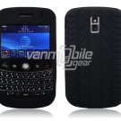 RUBBER TIRE SILICON CASE FOR BLACKBERRY BOLD 9000