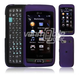 LAVENDER PURPLE HARD 2-PC CASE COVER for LG VU PLUS PHONE GR 700