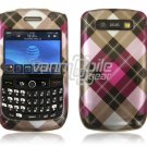 PINK ARG DESIGN FACE PLATE CASE 4 BLACKBERRY CURVE 8900