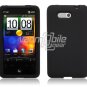 BLACK SILICON CASE COVER for HTC ARIA PHONE SKIN