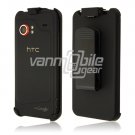 BLACK HOLSTER CLIP CASE for HTC DROID INCREDIBLE PHONE