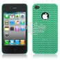 TURQUOISE HARD 1-PC MATRIX DESIGN CASE for APPLE IPHONE 4 OS