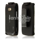 BLACK PADDED BELT CLIP CASE for VERIZON LG ALLY PHONE