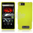 GREEN HARD 2-PC CASE COVER for MOTOROLA DROID X PHONE NR