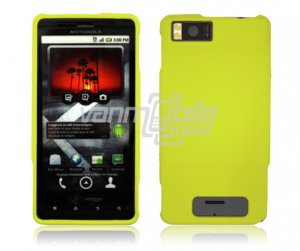 GREEN HARD 2-PC CASE COVER for MOTOROLA DROID X PHONE NR