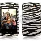BLACK WHITE ZEBRA Hard Case Cover for BlackBerry Storm
