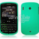 Soft Rubber Silicone Skin Cover Case for HTC Ozone XV6175 - Turquoise