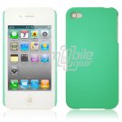 TURQUOISE SOLID 1-PC HARD CASING HOUSING for IPHONE 4 APPLE