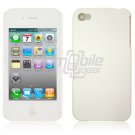 WHITE SOLID 1-PC HARD CASING HOUSING for IPHONE 4 APPLE