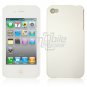 WHITE SOLID 1-PC HARD CASING HOUSING for IPHONE 4 APPLE