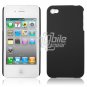 BLACK SOLID 1-PC HARD CASING HOUSING for IPHONE 4 APPLE