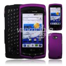 PURPLE FACE PLATE CASE for VERIZON LG ALLY SKIN