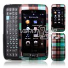TURQUOISE PLAID CASE for LG VU PLUS ATT