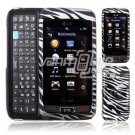 BLACK/WHITE ZEBRA CASE for LG VU PLUS ATT